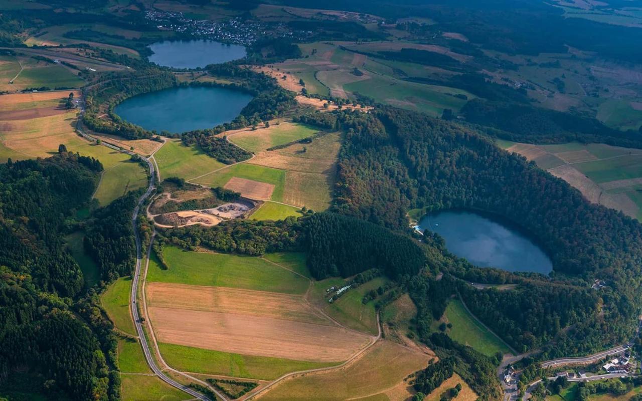 Ferienwohnung In Der Vulkaneifel "Opp Der Holl" Brockscheid Esterno foto