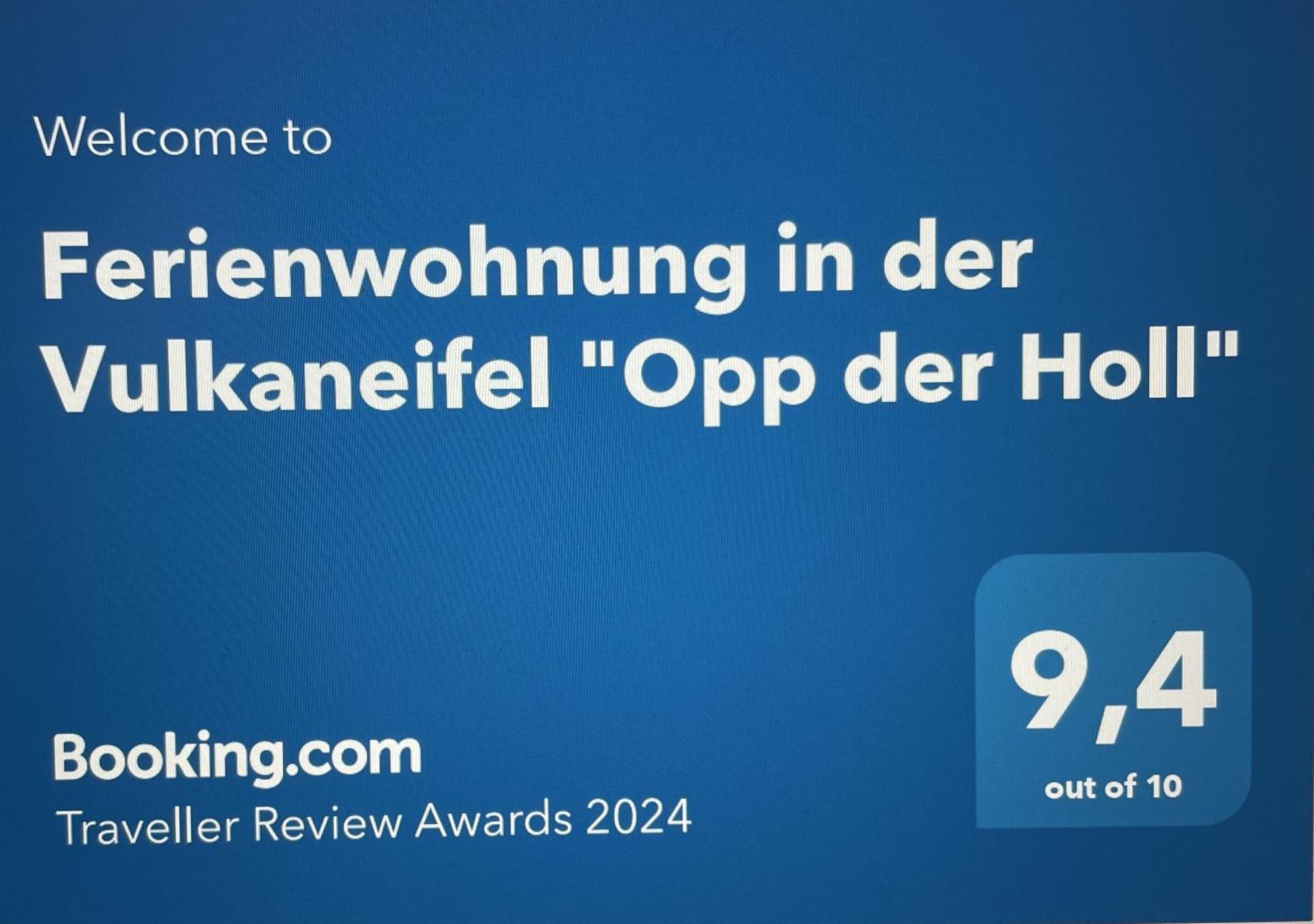 Ferienwohnung In Der Vulkaneifel "Opp Der Holl" Brockscheid Esterno foto
